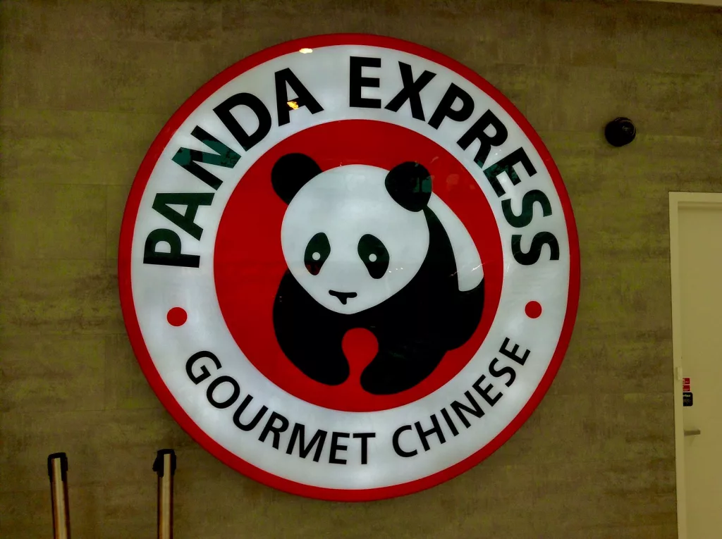 Panda Express gourmet chinese food logo